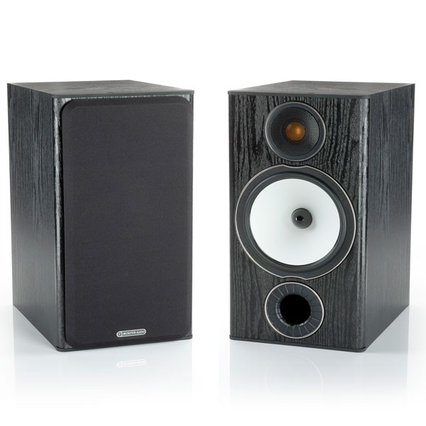 BX-2 MONITOR AUDIO BLACK HIFI LUIDSPREKER / PAAR