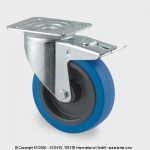 SWIVEL CASTOR BLUE TENTE