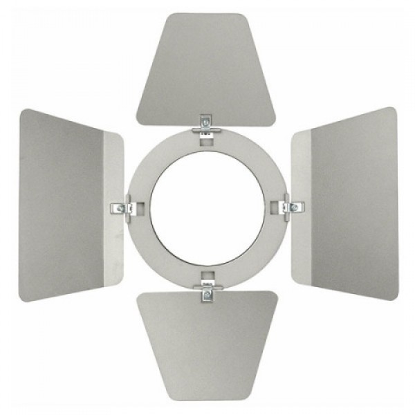 BARNDOOR FOR COMPACT STUDIO BEAM SILVER 