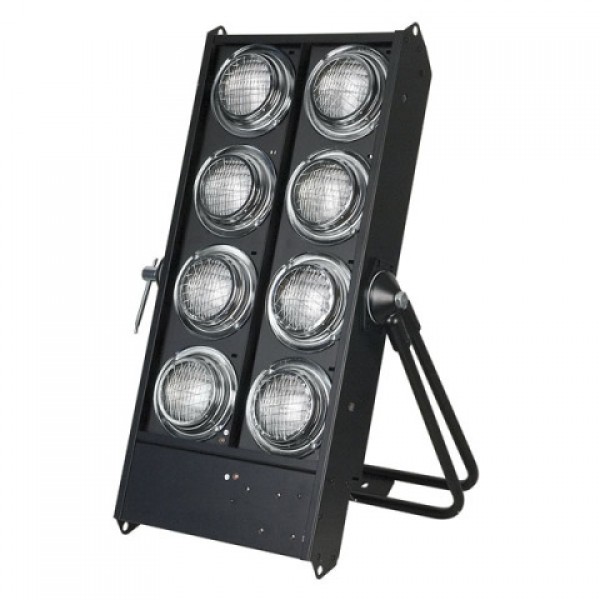 STAGE BLINDER 8 DMX SHOWTEC INCL 8X LAMP 120V 650W BLACK