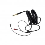 krulkabel 3 meter voor sennheiser Hd 25, Hd25 plus, Hd 25 1-II, hd 25-c-II