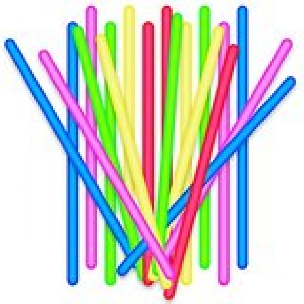 GLOW STICK BRACELET 20 CM 100 PIECES COLOR MIX STAGE EFFECTS 