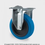 FIXED CASTOR BLUE 100 MM TENTE 