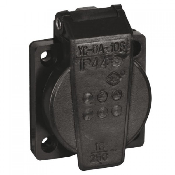 ABL STOPCONTACT BLACK 240VOLT SHOWTEC