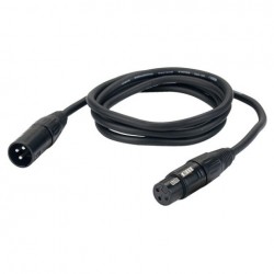 FL0110 DAP-AUDIO / bal. XLR/M 3 p. > XLR/F 3 p.