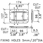 D0554 LID STAY PENNBRITE PENN ELCOM