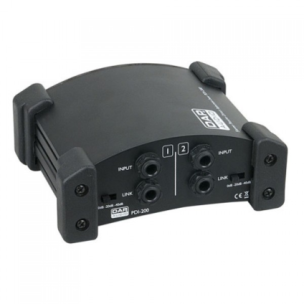 PDI-200 DAP AUDIO STEREO PASSIVE DI BOX