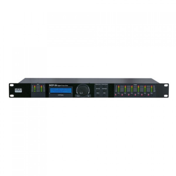 DCP-26 MKII DAP 6-channel digital crossover
