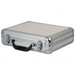 DAP FLIGHTCASE MICROPHONE CASE FOR 7 MIC'S SILVER RIB