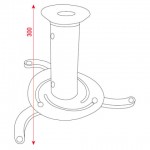 PRB-1 PLAFONDBEUGEL VOOR LCD PROJECTOR KORT DMT