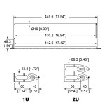 R1268/2UK/CTB CABLE TIE BAR KIT PENN ELCOM