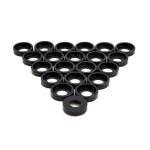 S1940 Rondel Plastic Voor Rackprofiel M6 PENN ELCOM (per stuk)