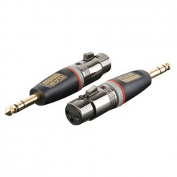 XGA24 XLR FEMALE 3 POLE TO JACK STEREO MALE DAP AUDIO