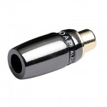 RCA FEMALE PLUG BLACK DAP AUDIO.