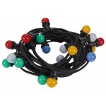 RGBW Led party light chain HQ Power (11.5m)