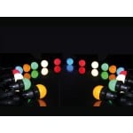 RGBW Led party light chain HQ Power (11.5m)