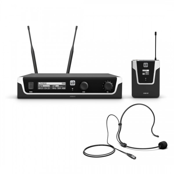 U508 BPH LD Systems Wireless Microphone Headset (EU freq.)