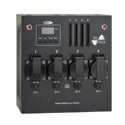 Ted Pack Lc Showtec 4-kanaals Dimmer Pack Met Local Control