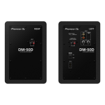 DM-50D PIONEER DJ Desktop Monitorset  Zwart (paar)