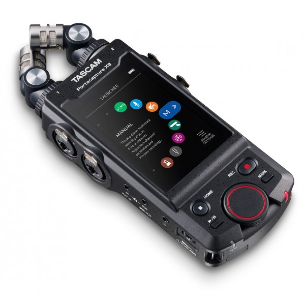 PORTACAPTURE X8 TASCAM HIGH-RESOLUTION MULTI-TRACK RECORDER