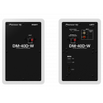 Dm-40D-W Pioneer DJ Desktop Monitor Wit  (Set)