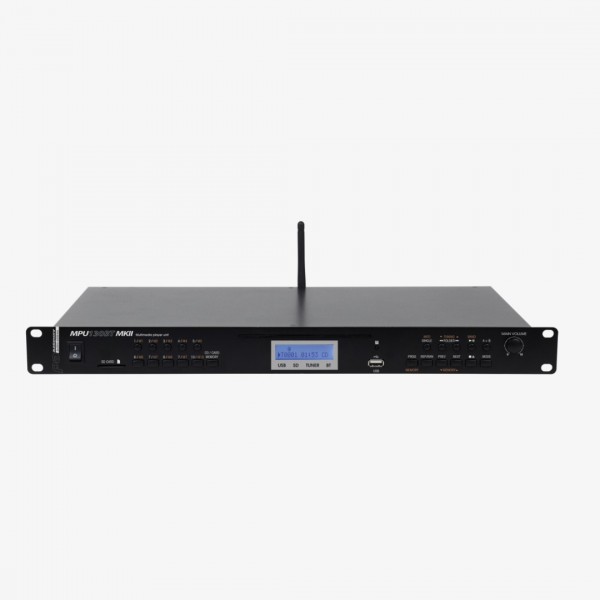 MPU130BT MKII Mediaplayer USB/SD/BT Audiophony