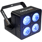 6 x PAR 410 QUAD ALGAM LIGHTING Compact led par