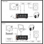 USB Audio Interface Phono/Line Preamplifier JB SYSTEMS
