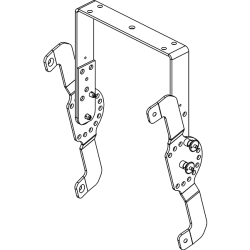 WB-L10V dB Technologies Verticale Muurbeugel voor LVX 10 (Zwart)