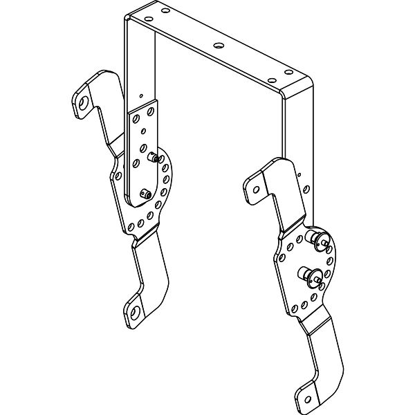 WB-L10V dB Technologies Verticale Muurbeugel voor LVX 10 (Wit)