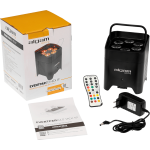 EVENTPAR 612 HEX-IP Algam Lighting Batterijgevoede Uplighter