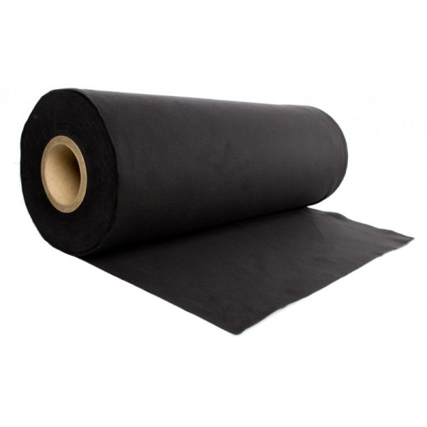 Scheurdoek 140g/m² Brandvertragend 1.3m x 60m (Zwart) Scheurdoek 140g/m² Brandvertragend 1.3m x 60m (Zwart)