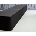 Scheurdoek 140g/m² Brandvertragend 1.3m x 60m (Zwart) Scheurdoek 140g/m² Brandvertragend 1.3m x 60m (Zwart)