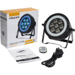 PARWASH 76 RING ALGAM LIGHTING 7x6W Led Wash + RGB Ring