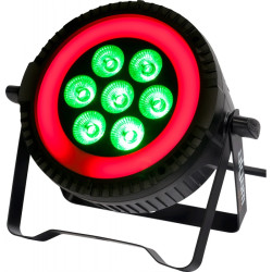 PARWASH 76 RING ALGAM LIGHTING 7x6W Led Wash + RGB Ring