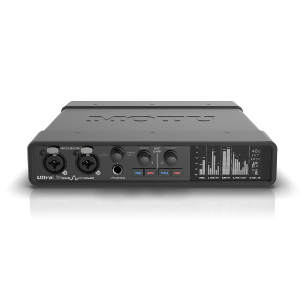 ULTRALITE MK5 MOTU 18-input / 22-output USB AUDIO INTERFACE